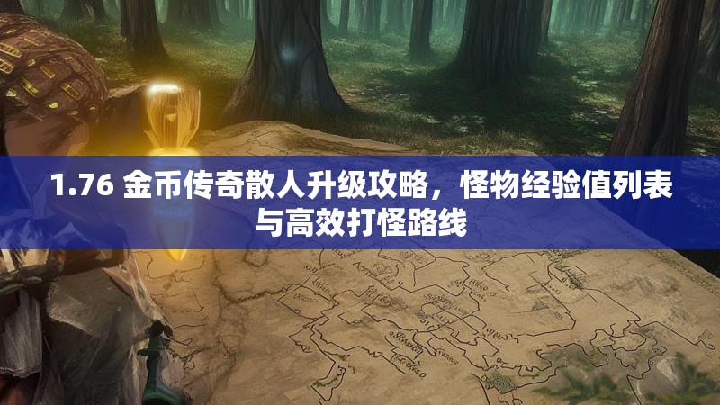 1.76 金币传奇散人升级攻略,怪物经验值列表与高效打怪路线