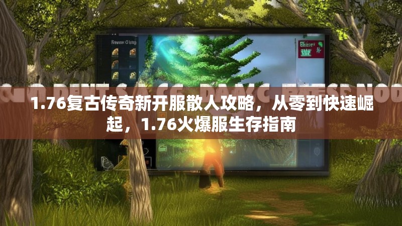 1.76复古传奇新开服散人攻略,从零到快速崛起,1.76火爆服生存指南