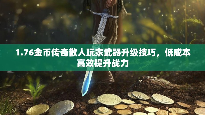 1.76金币传奇散人玩家武器升级技巧,低成本高效提升战力