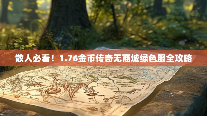 散人必看!1.76金币传奇无商城绿色服全攻略