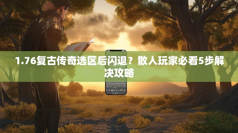 1.76复古传奇选区后闪退?散人玩家必看5步解决攻略