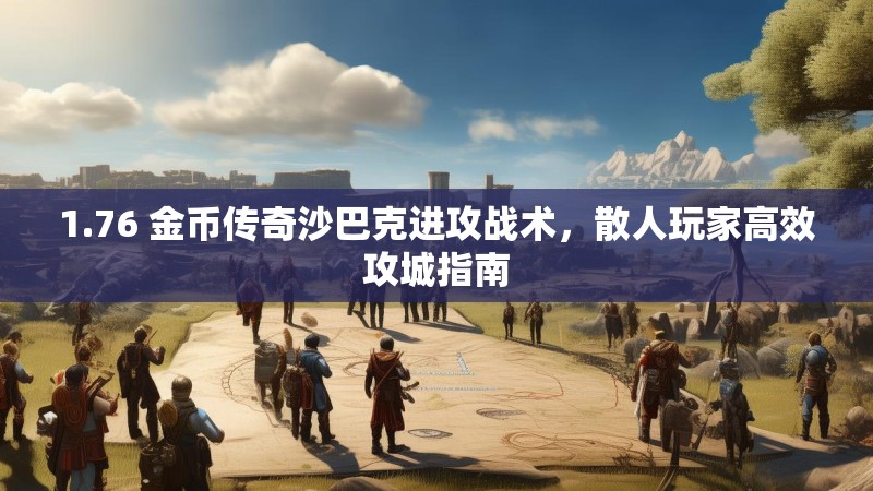 1.76 金币传奇沙巴克进攻战术,散人玩家高效攻城指南