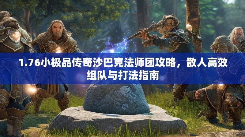 1.76小极品传奇沙巴克法师团攻略,散人高效组队与打法指南