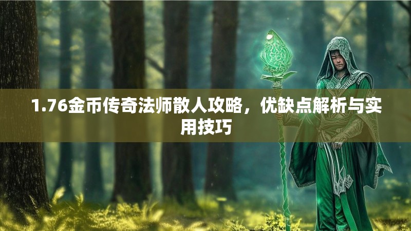 1.76金币传奇法师散人攻略,优缺点解析与实用技巧