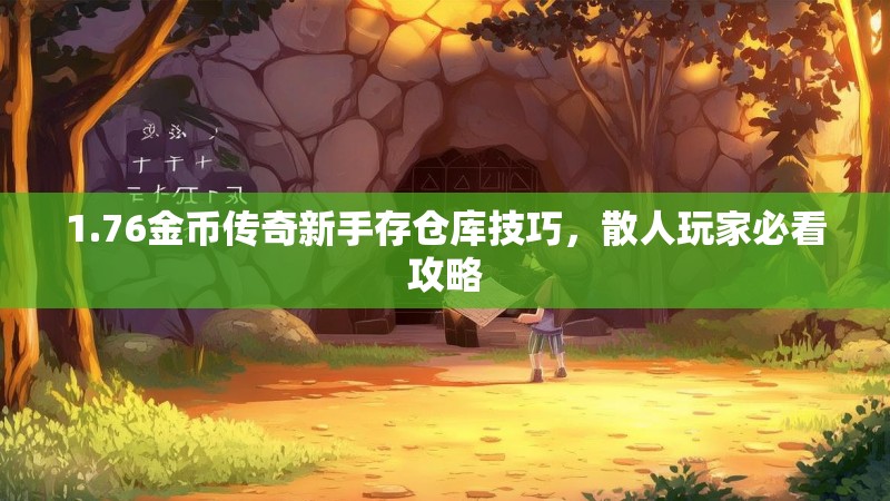 1.76金币传奇新手存仓库技巧,散人玩家必看攻略