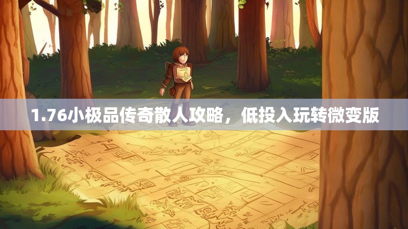 1.76小极品传奇散人攻略,低投入玩转微变版
