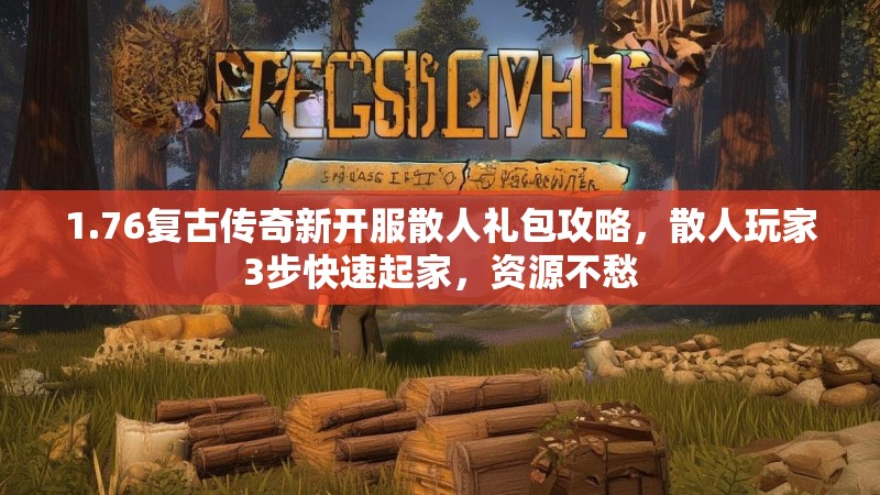 1.76复古传奇新开服散人礼包攻略,散人玩家3步快速起家,资源不愁