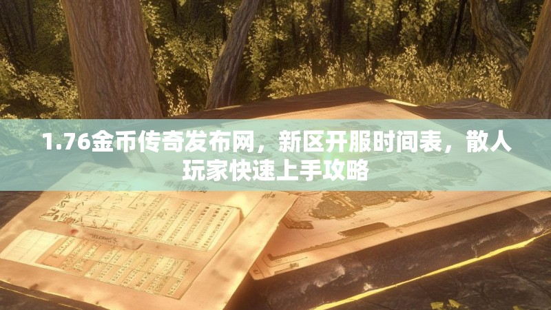1.76金币传奇发布网,新区开服时间表,散人玩家快速上手攻略