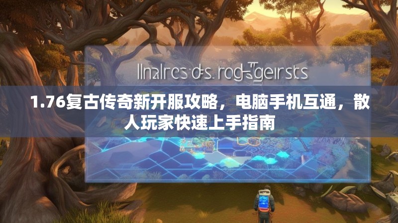 1.76复古传奇新开服攻略,电脑手机互通,散人玩家快速上手指南