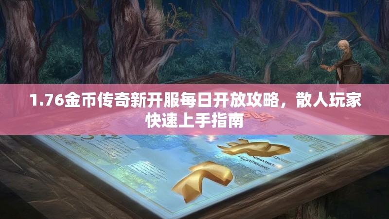 1.76金币传奇新开服每日开放攻略,散人玩家快速上手指南
