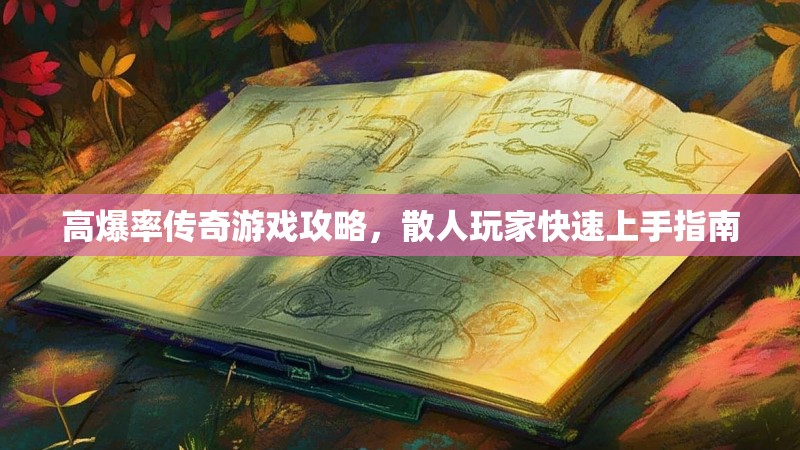 高爆率传奇游戏攻略,散人玩家快速上手指南