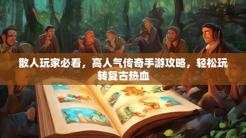散人玩家必看,高人气传奇手游攻略,轻松玩转复古热血