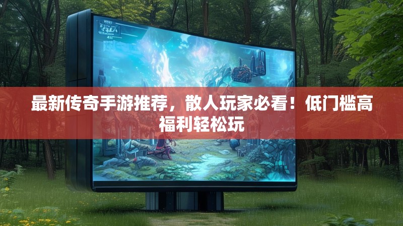 最新传奇手游推荐，散人玩家必看！低门槛高福利轻松玩
