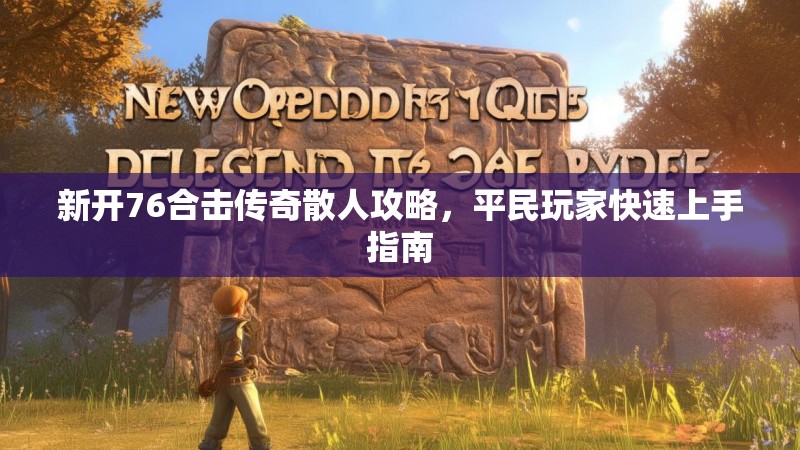 新开76合击传奇散人攻略，平民玩家快速上手指南