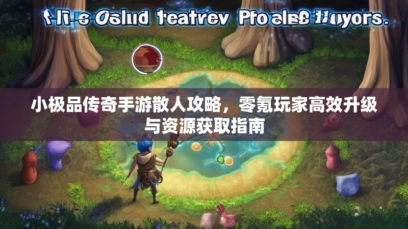 小极品传奇手游散人攻略，零氪玩家高效升级与资源获取指南