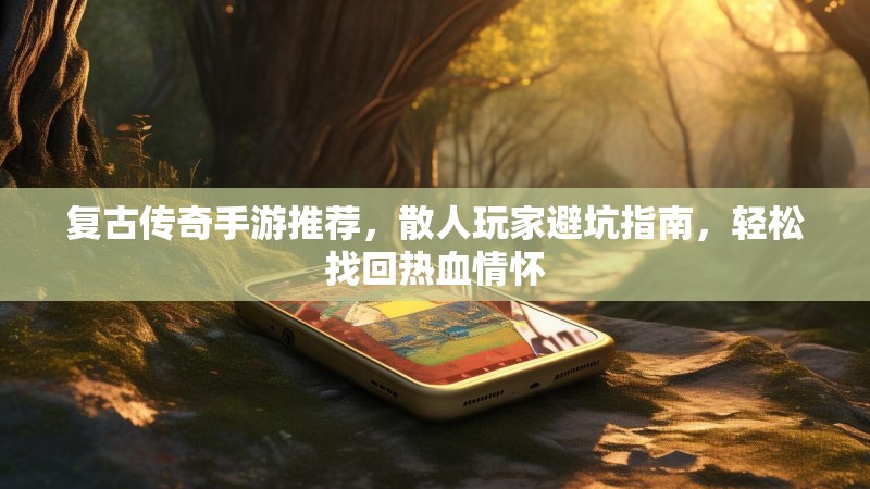 复古传奇手游推荐，散人玩家避坑指南，轻松找回热血情怀