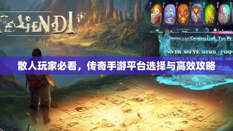 散人玩家必看,传奇手游平台选择与高效攻略