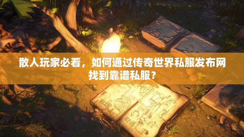 散人玩家必看,如何通过传奇世界私服发布网找到靠谱私服?