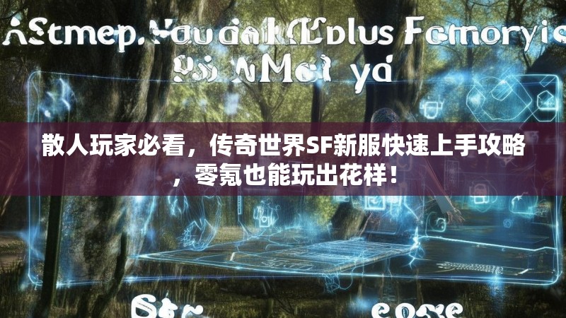 散人玩家必看，传奇世界SF新服快速上手攻略，零氪也能玩出花样！