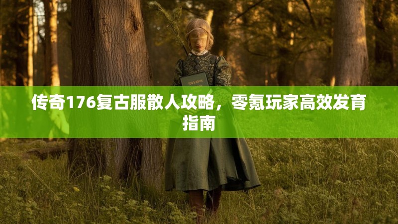 传奇176复古服散人攻略，零氪玩家高效发育指南