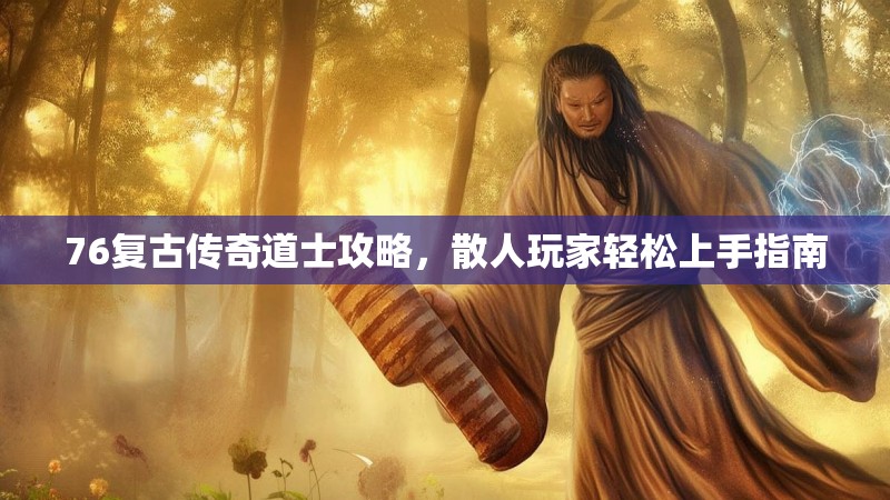 76复古传奇道士攻略,散人玩家轻松上手指南