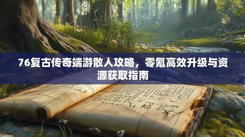 76复古传奇端游散人攻略，零氪高效升级与资源获取指南