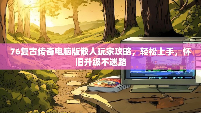 76复古传奇电脑版散人玩家攻略，轻松上手，怀旧升级不迷路