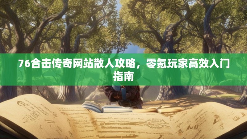 76合击传奇网站散人攻略，零氪玩家高效入门指南