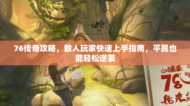 76传奇攻略，散人玩家快速上手指南，平民也能轻松逆袭