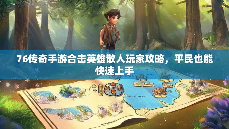 76传奇手游合击英雄散人玩家攻略,平民也能快速上手