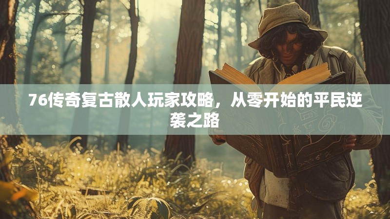 76传奇复古散人玩家攻略,从零开始的平民逆袭之路