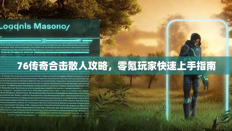 76传奇合击散人攻略,零氪玩家快速上手指南