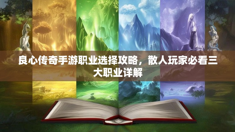 良心传奇手游职业选择攻略,散人玩家必看三大职业详解