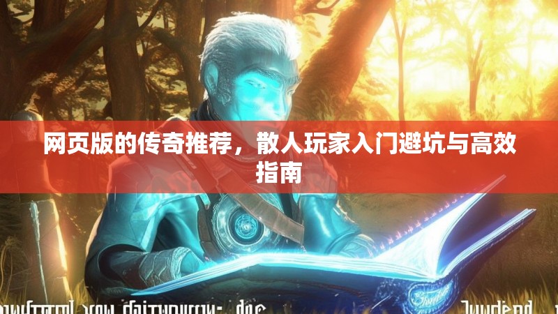 网页版的传奇推荐，散人玩家入门避坑与高效指南