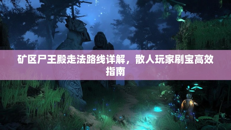 矿区尸王殿走法路线详解，散人玩家刷宝高效指南