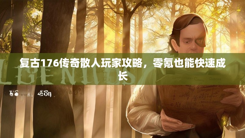 复古176传奇散人玩家攻略，零氪也能快速成长