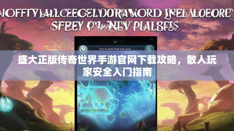盛大正版传奇世界手游官网下载攻略，散人玩家安全入门指南