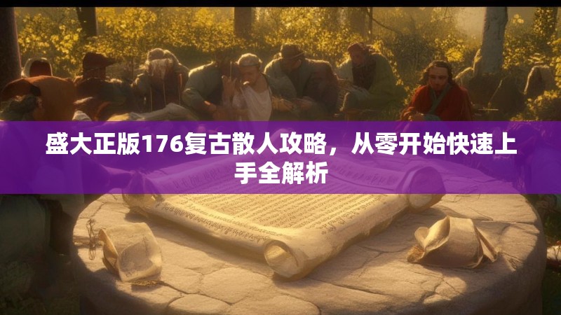 盛大正版176复古散人攻略，从零开始快速上手全解析