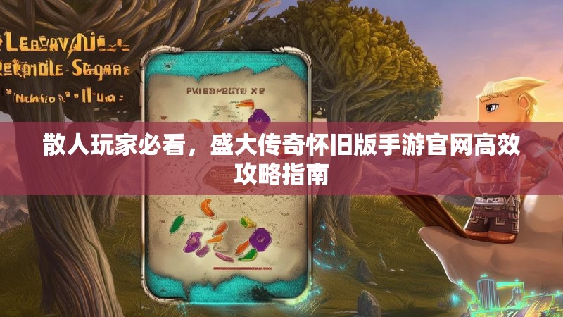 散人玩家必看,盛大传奇怀旧版手游官网高效攻略指南