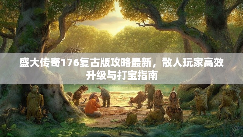 盛大传奇176复古版攻略最新,散人玩家高效升级与打宝指南