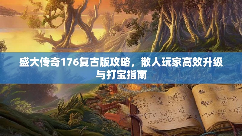 盛大传奇176复古版攻略，散人玩家高效升级与打宝指南