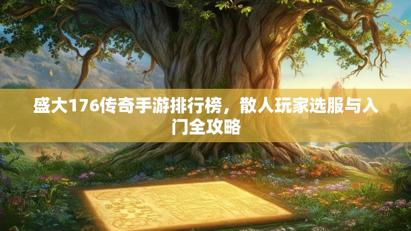 盛大176传奇手游排行榜，散人玩家选服与入门全攻略