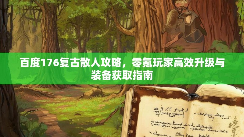 百度176复古散人攻略，零氪玩家高效升级与装备获取指南