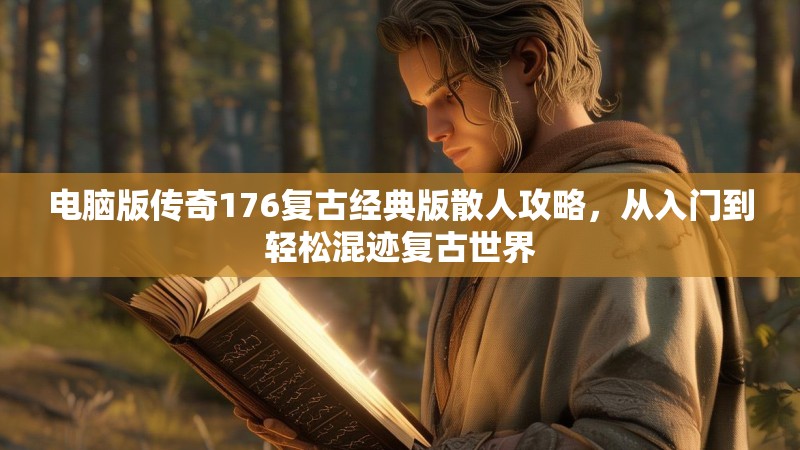 电脑版传奇176复古经典版散人攻略，从入门到轻松混迹复古世界
