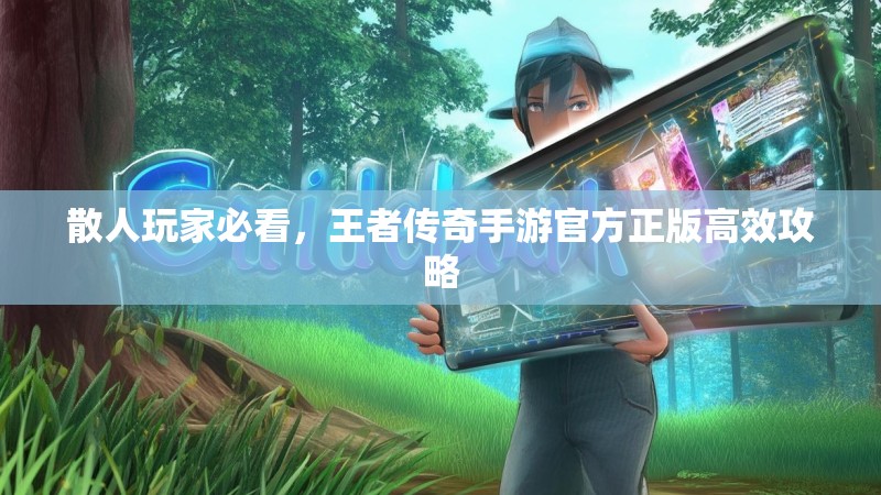 散人玩家必看,王者传奇手游官方正版高效攻略