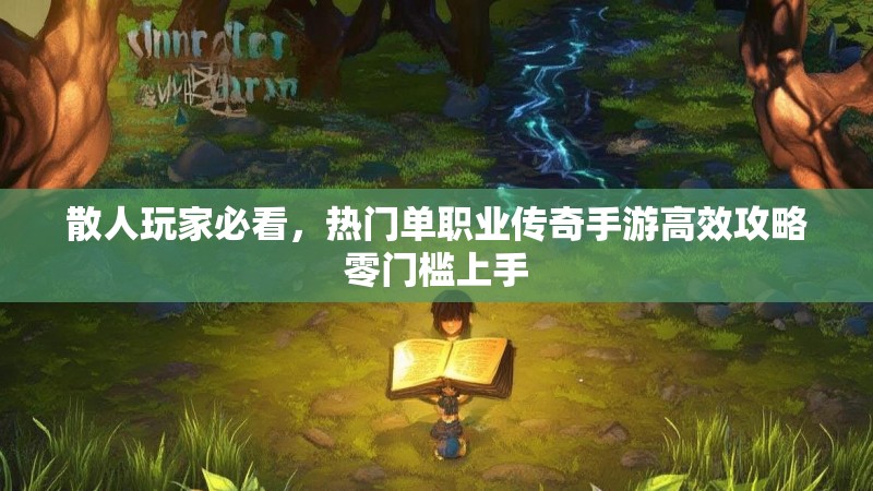 散人玩家必看,热门单职业传奇手游高效攻略零门槛上手