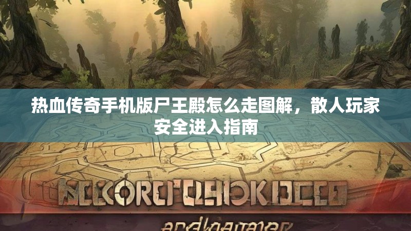 热血传奇手机版尸王殿怎么走图解，散人玩家安全进入指南