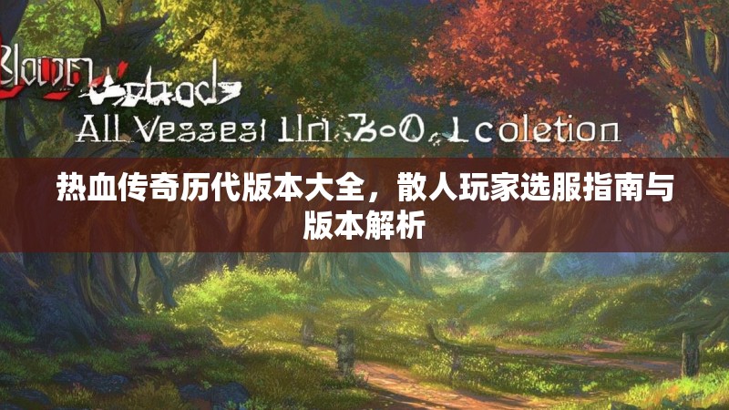 热血传奇历代版本大全,散人玩家选服指南与版本解析