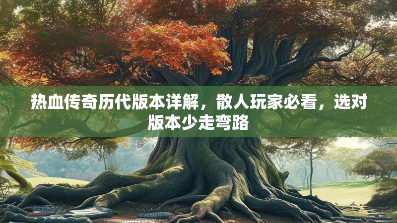 热血传奇历代版本详解，散人玩家必看，选对版本少走弯路