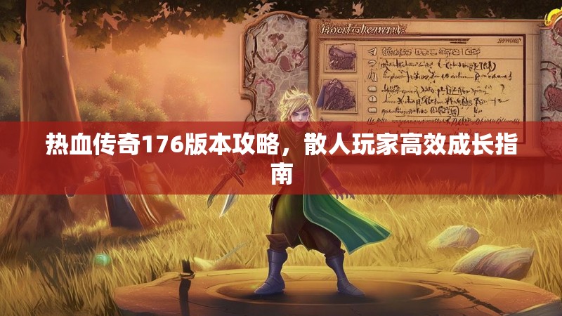 热血传奇176版本攻略，散人玩家高效成长指南